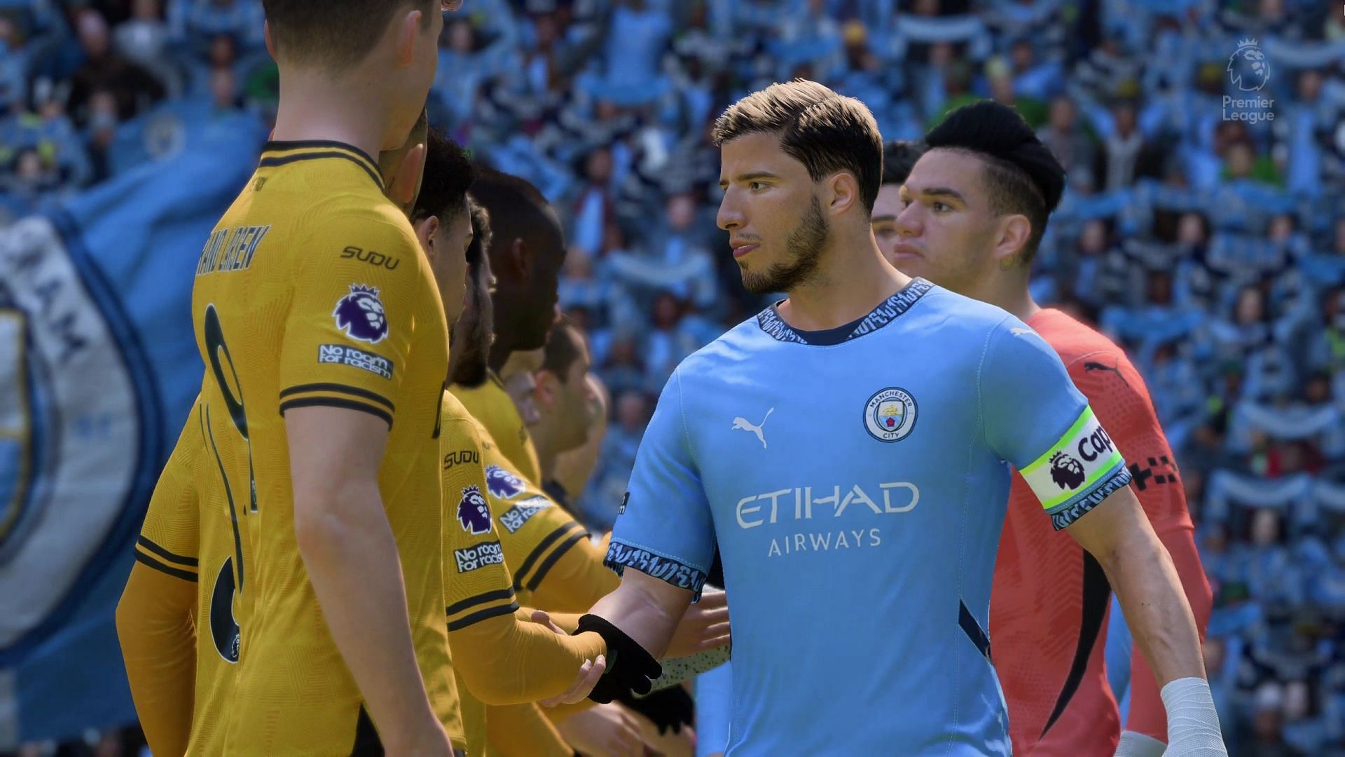 On paper, Manchester City seems to be the better team in comparison (Image via EA Sports)