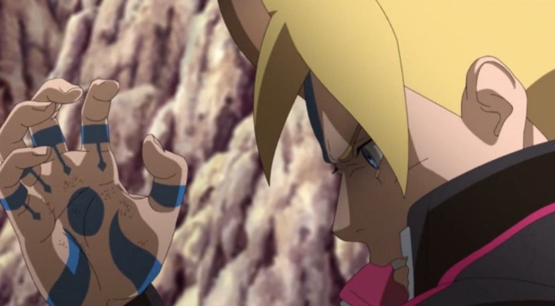 Boruto regaining control of his body (Image via Pierrot)