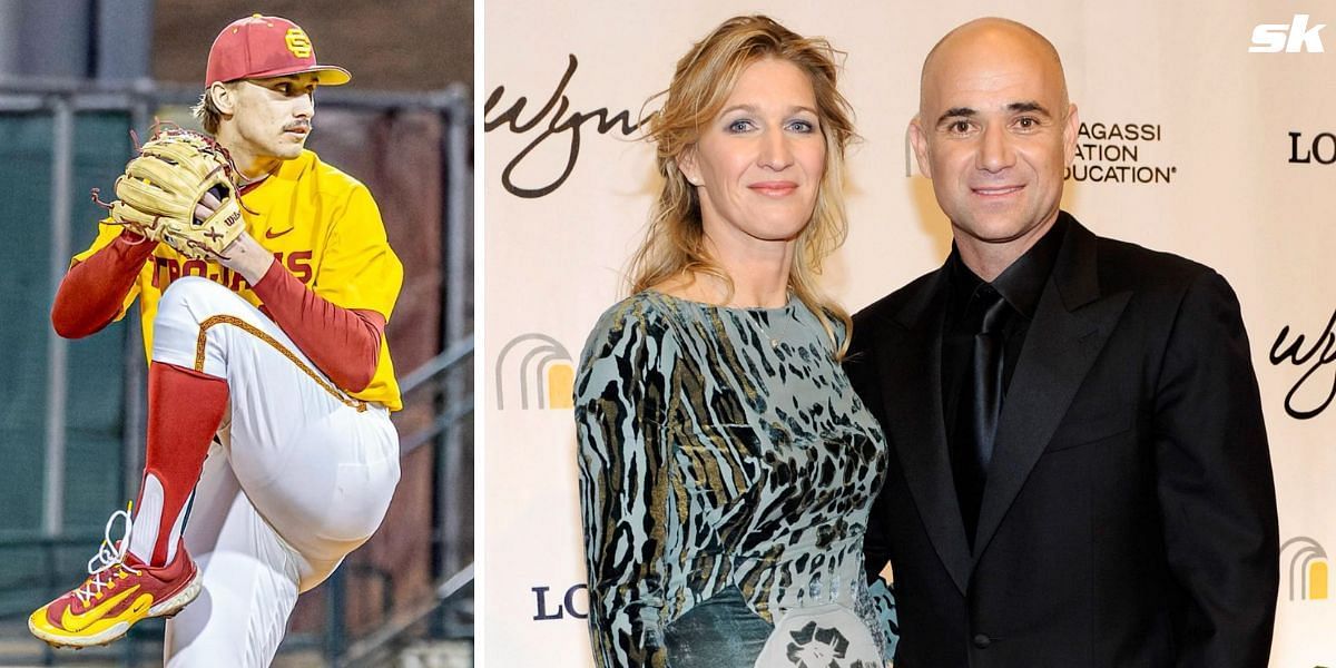 Steffi Graf and Andre Agassi