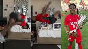 IShowSpeed completes 100 backflips in half an hour while attempting to set a world record in his YouTube stream