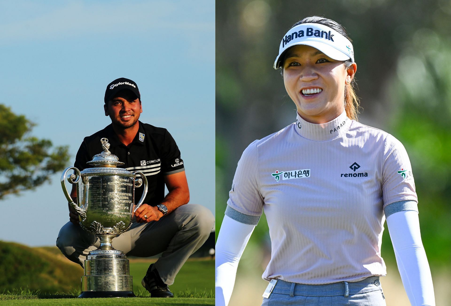 Jason Day and Lydia Ko ( via Getty images)