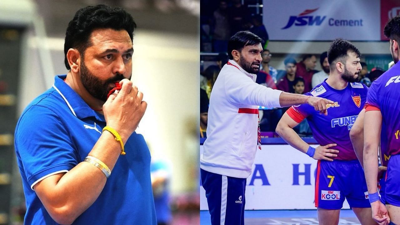 3 former pkl winning captains can win trophy first time as coach pro kabaddi league 11th season joginder narwal manpreet singh