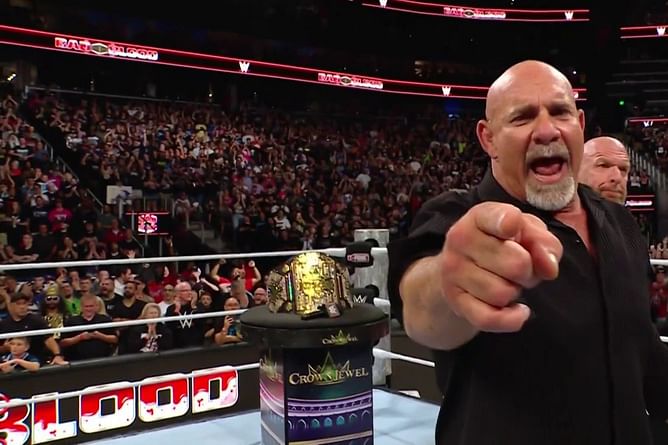 "One trick pony" - 37-year-old star instigates Goldberg at Bad Blood; WWE legend reacts