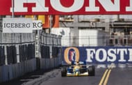 Nelson Piquet #20 of Brazil and Benetton-Ford in the 1991 United States F1 Grand Prix. Credit: Getty Images
