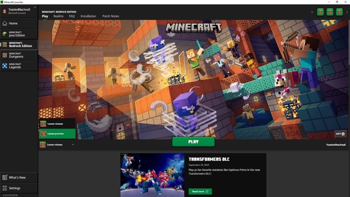 How to download Minecraft Bedrock 1.21.50.20 beta and preview