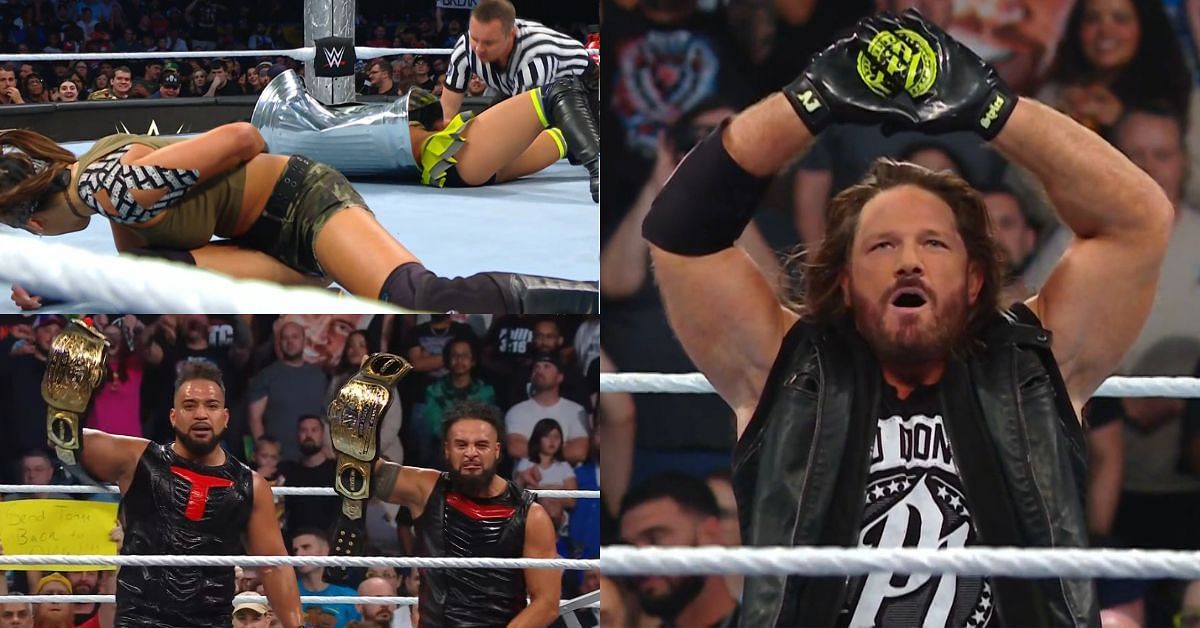 We got a big night on WWE SmackDown a big return ending in tragedy and a great main even title match! [Image credits: Screenshots from WWE SmackDown on Sony Liv]