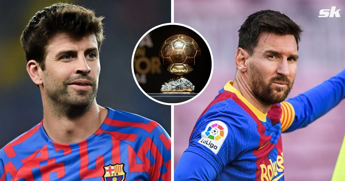 Gerard Pique and Lionel Messi (Images via Getty)