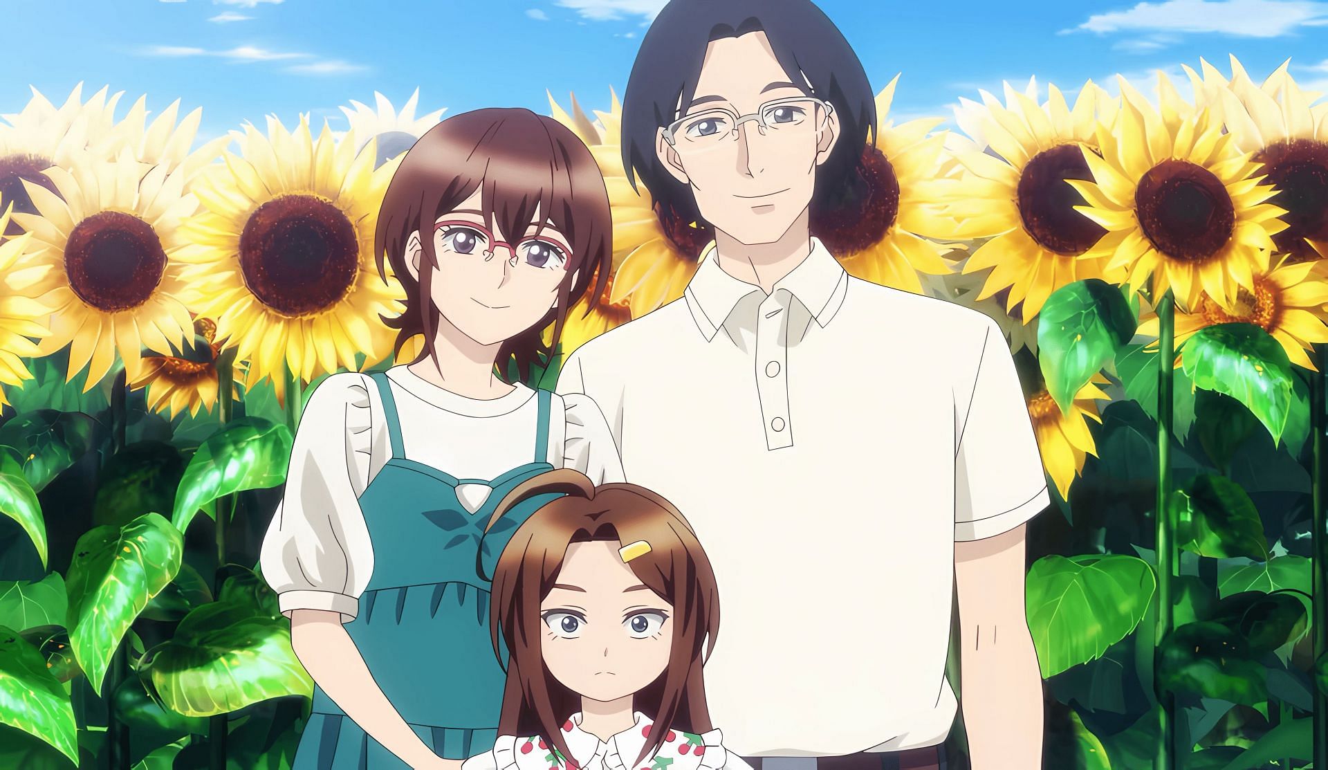 The Nijima family as seen in the anime (Image via Studio Signpost)