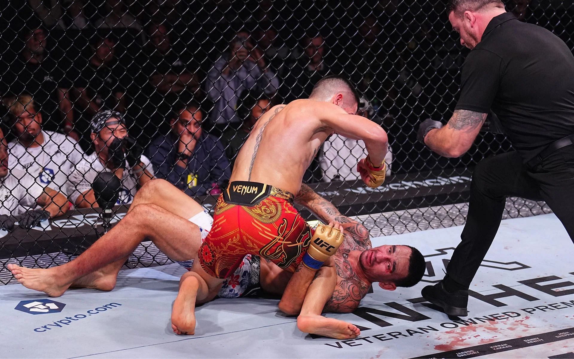 Ilia Topuria defeated Max Holloway at UFC 308 [Image courtesy: Getty]