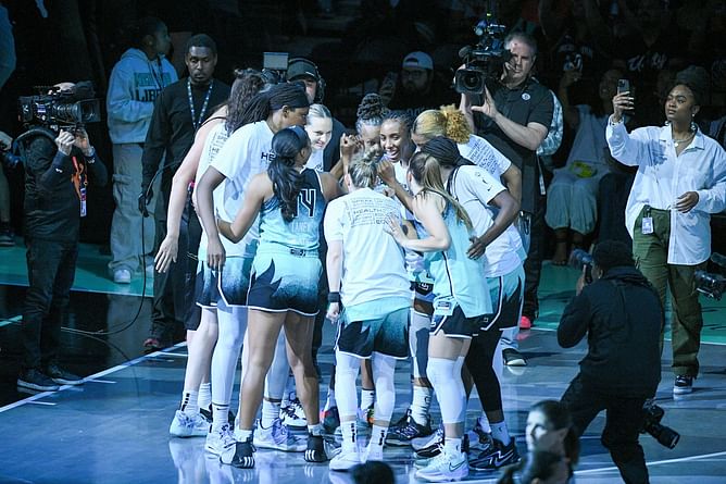 Watch: New York Liberty’s hilarious Druski meme taking shots at Aces' playoff exit goes viral