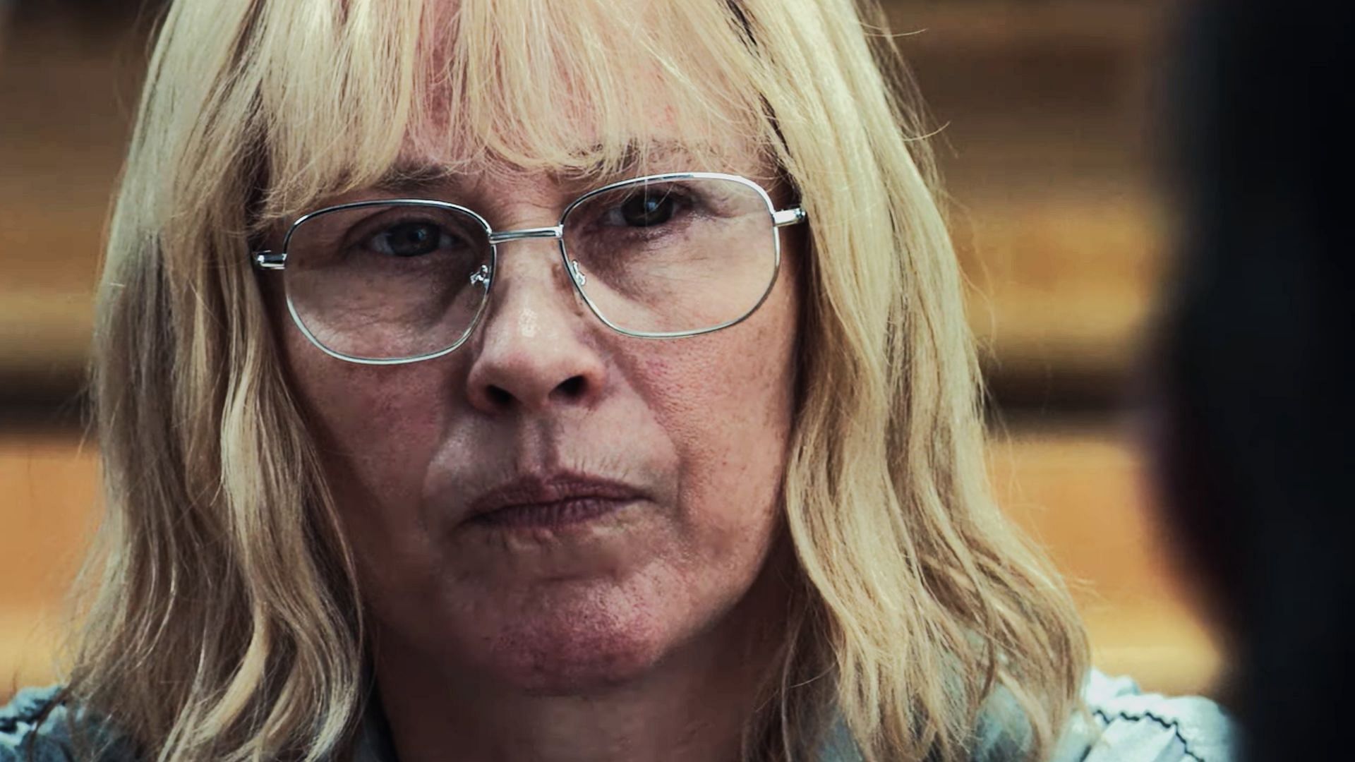 Patricia Arquette as Joyce Mitchell in the series (Image via Showtime) 