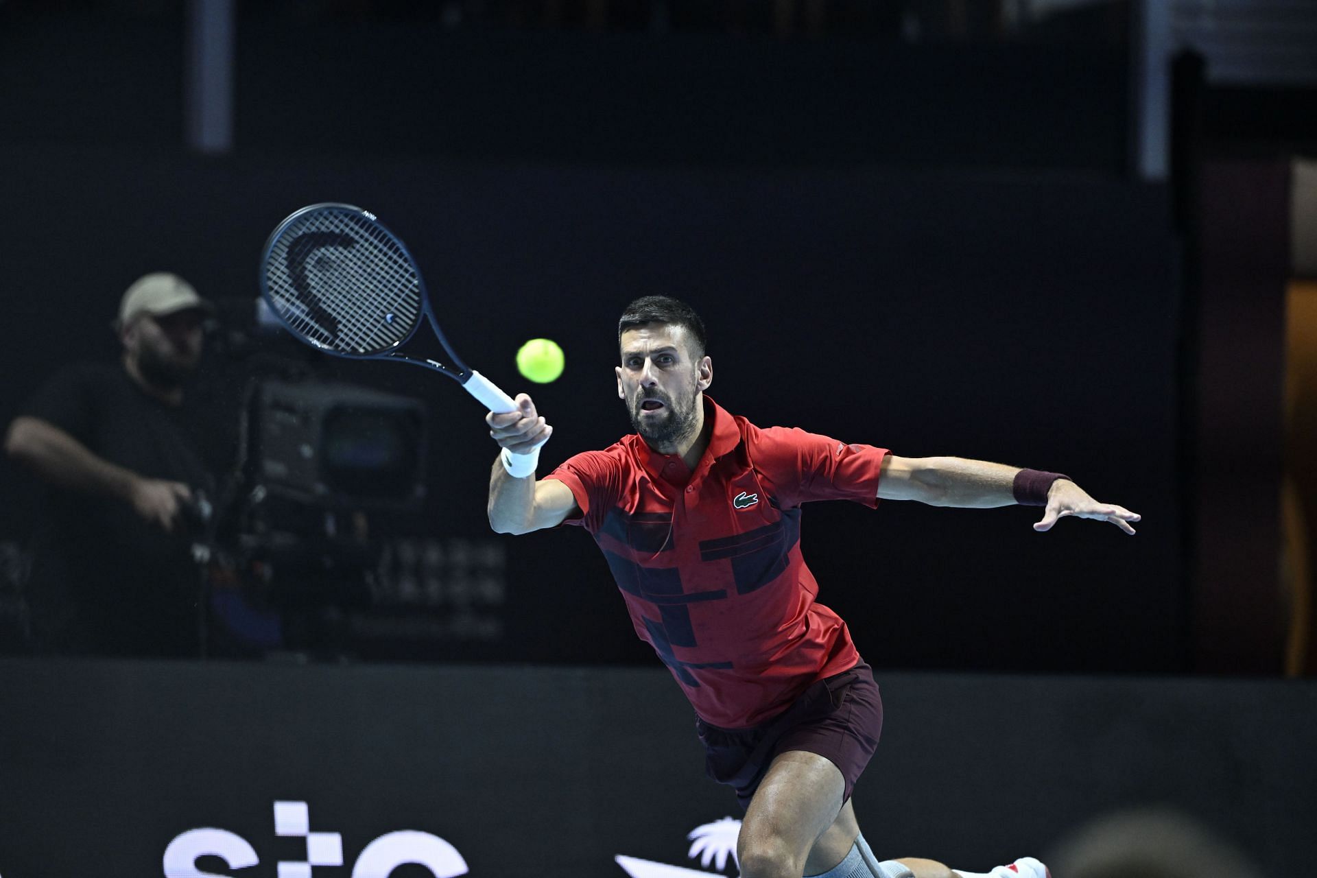 Novak Djokovic at Six Kings Slam 2024 - Source: Getty