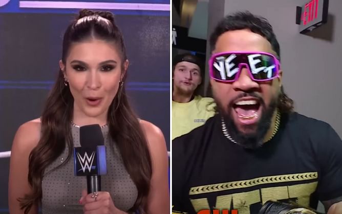 [VIDEO] Cathy Kelley reveals where Jey Uso was during Bad Blood 2024 right before Jimmy Uso's return