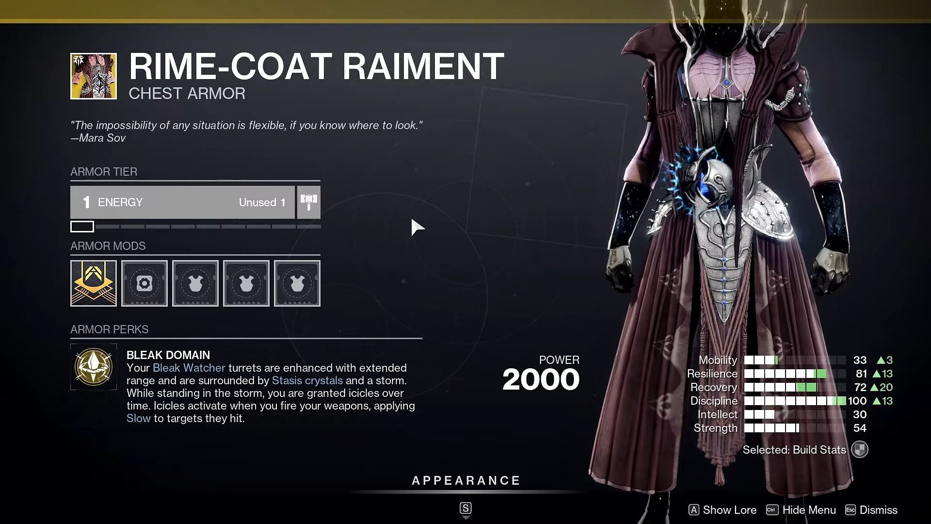 Rime-Coat Raiment (Image via Bungie)