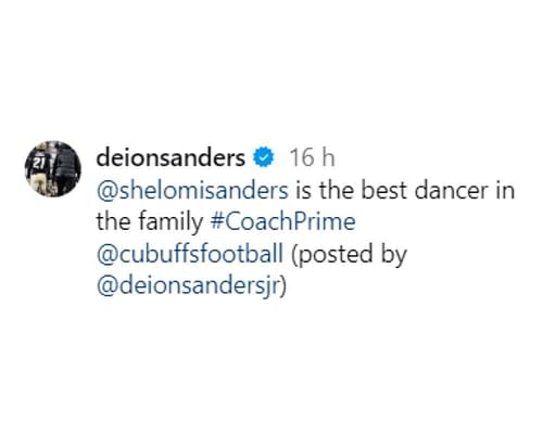 Screenshot via IG/@deionsanders