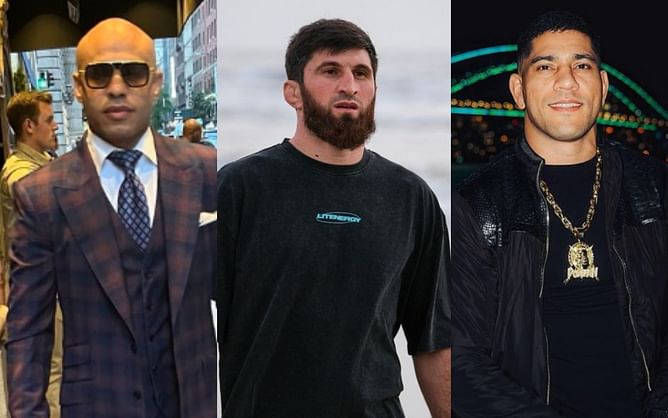 Ali Abdelaziz claims Alex Pereira's chin weakened from multiple "wars", predicts Magomed Ankalaev winning UFC light heavyweight title via knockout