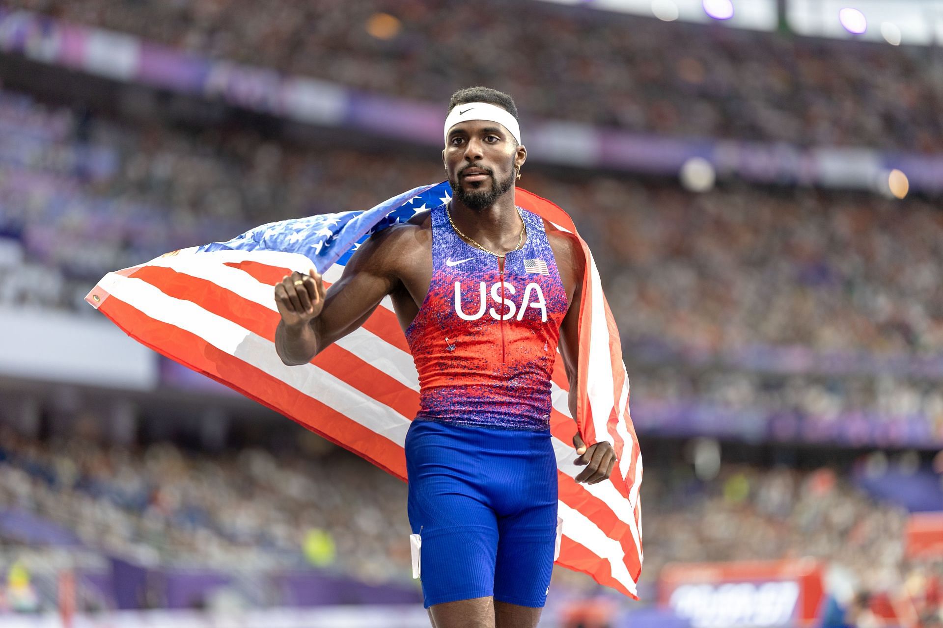 Kenny Bednarek at the Olympic Games Paris 2024 (Source: Getty)