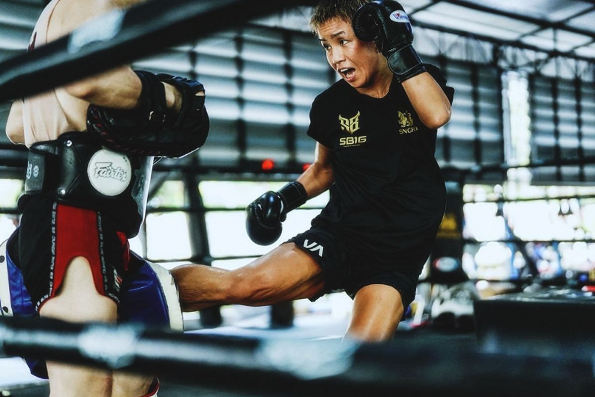 Japanese star Kana recognizes that she has to step her game now that she is in ONE Championship. -- Photo from Kana