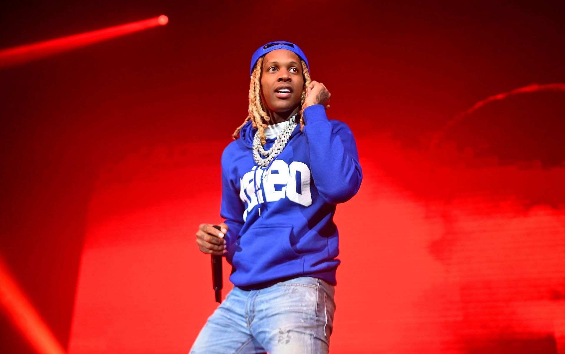 Lil Durk and five other OTF associates arrested (Image via Getty)