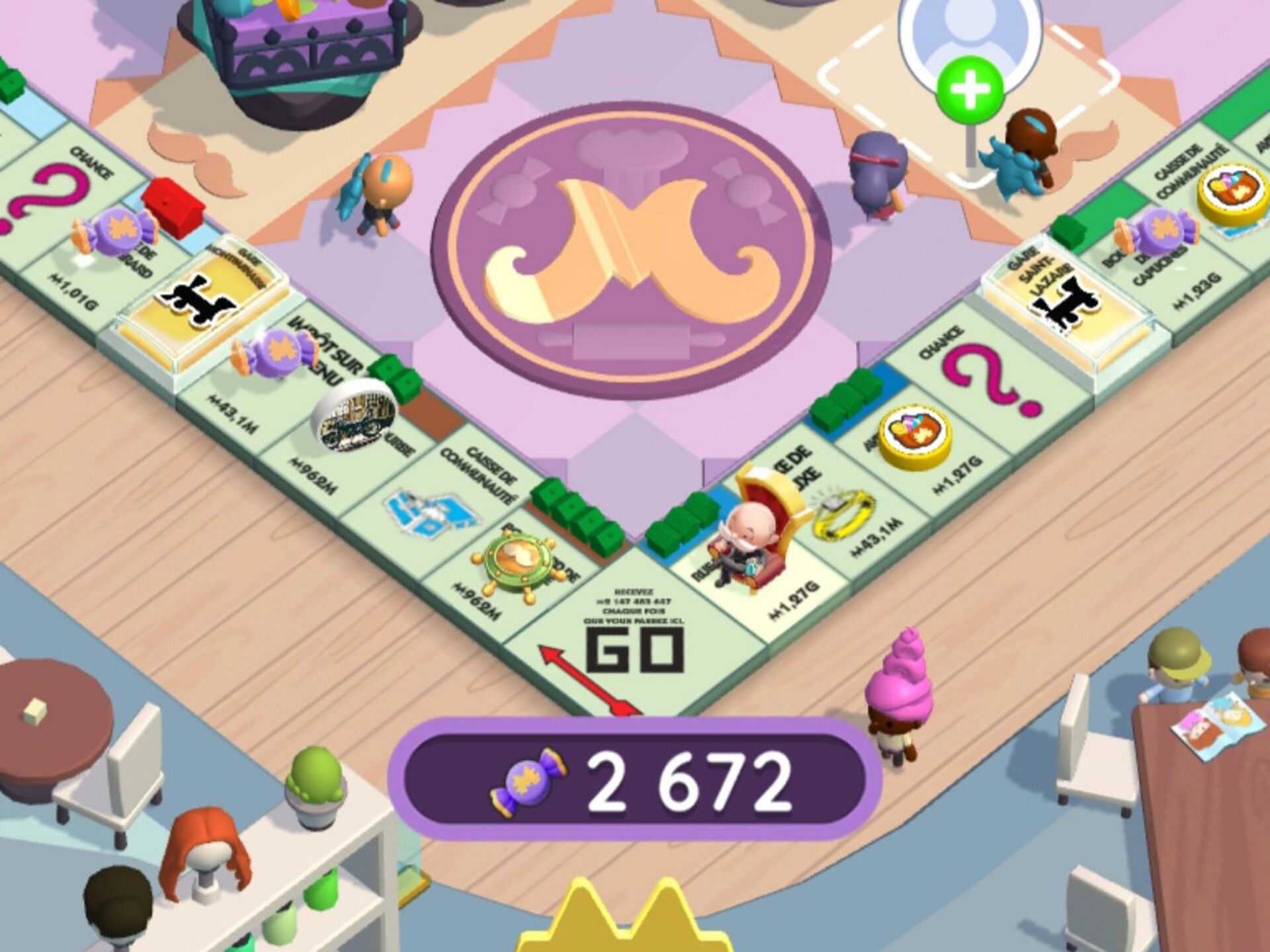 2672 Candy Tokens earned (Image via Scopely)