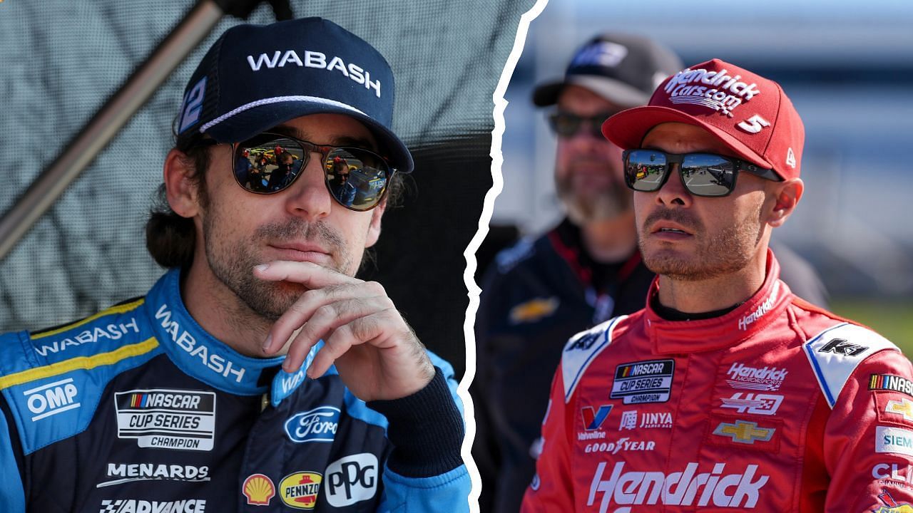 Ryan Blaney (L) and Kyle Larson (R) (Images Source: Imagn)