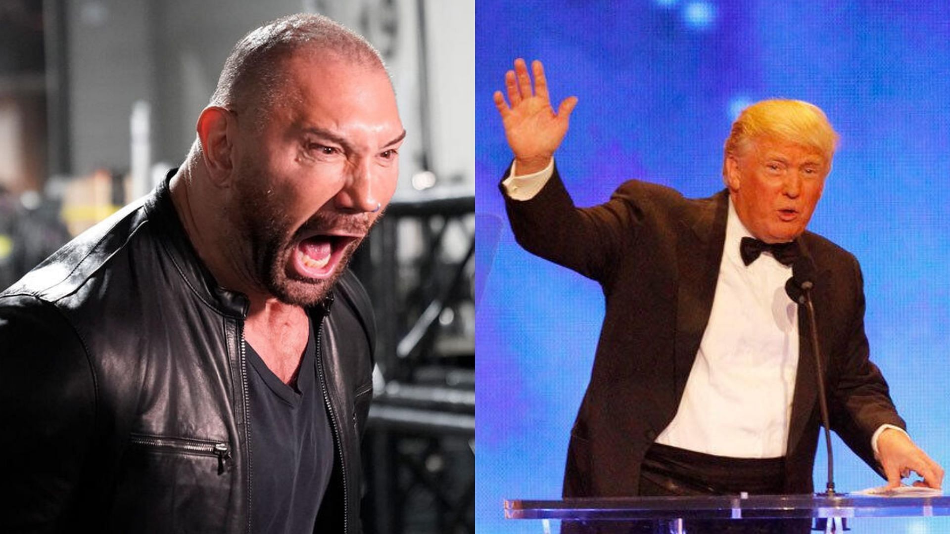 Batista went off on Donald Trump! [Image credits: WWE.com]