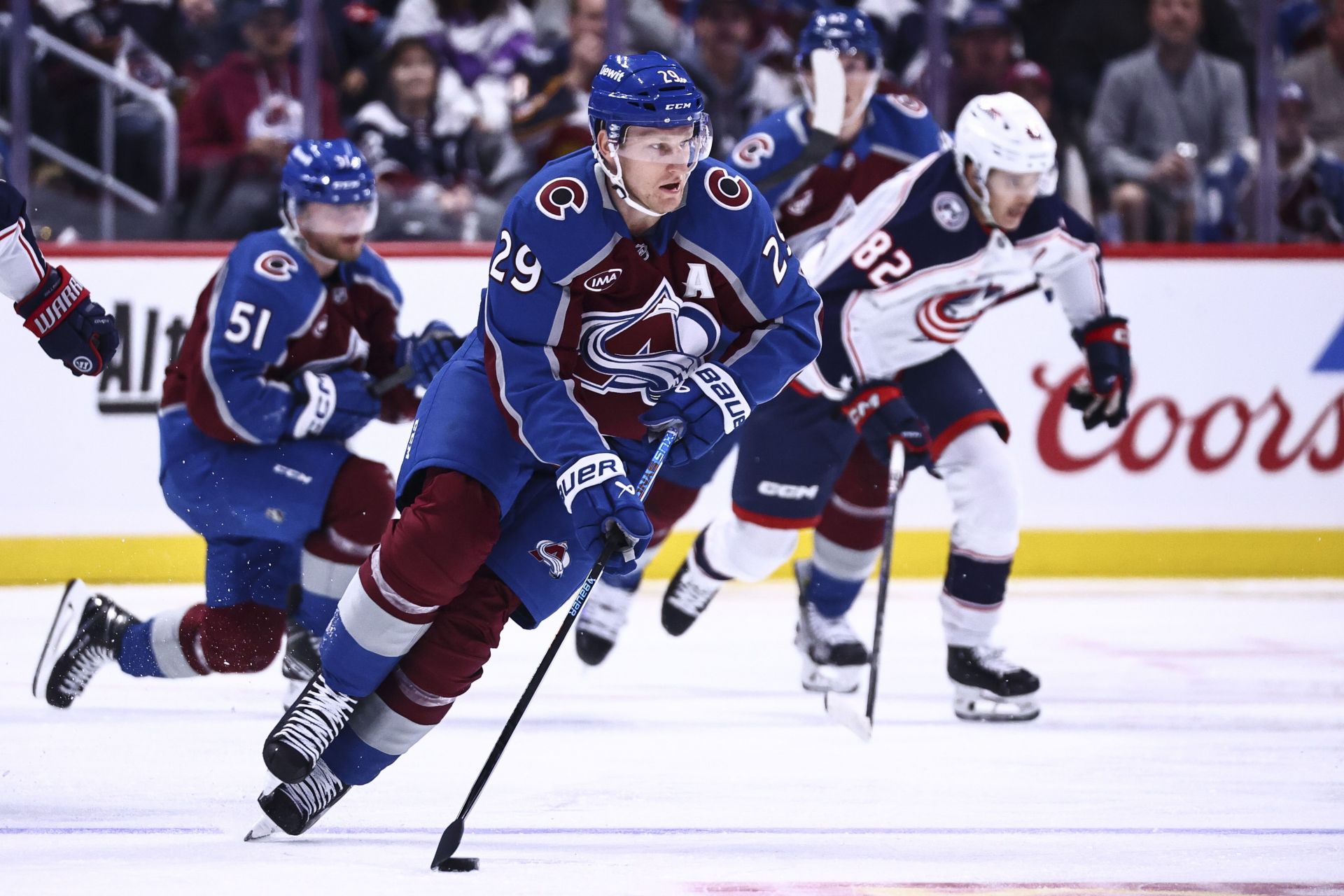 Columbus Blue Jackets v Colorado Avalanche