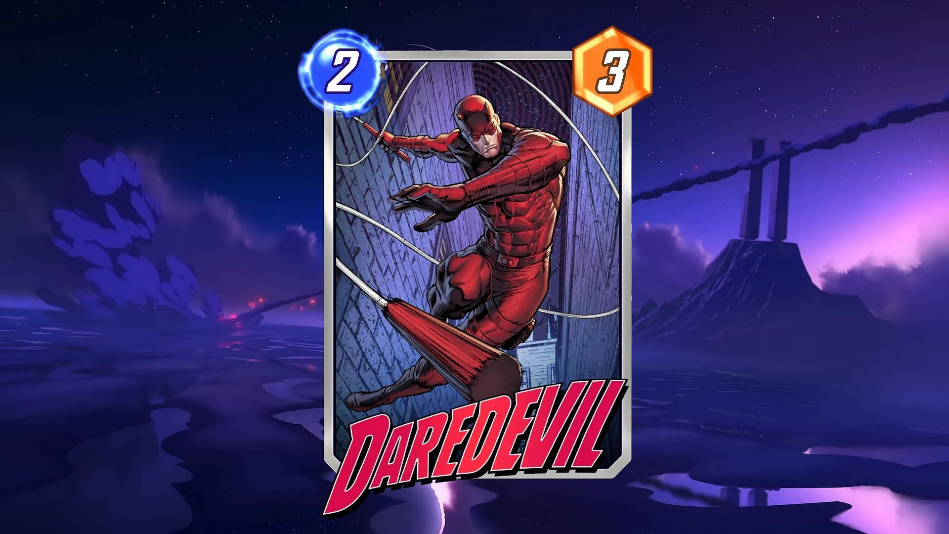 Daredevil&#039;s power has been buffed in Marvel Snap October 2024 Balance Changes(Image via Nuverse)