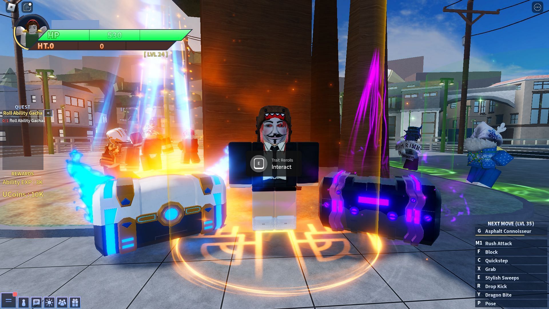 The Trait Reroller (Image via Roblox)