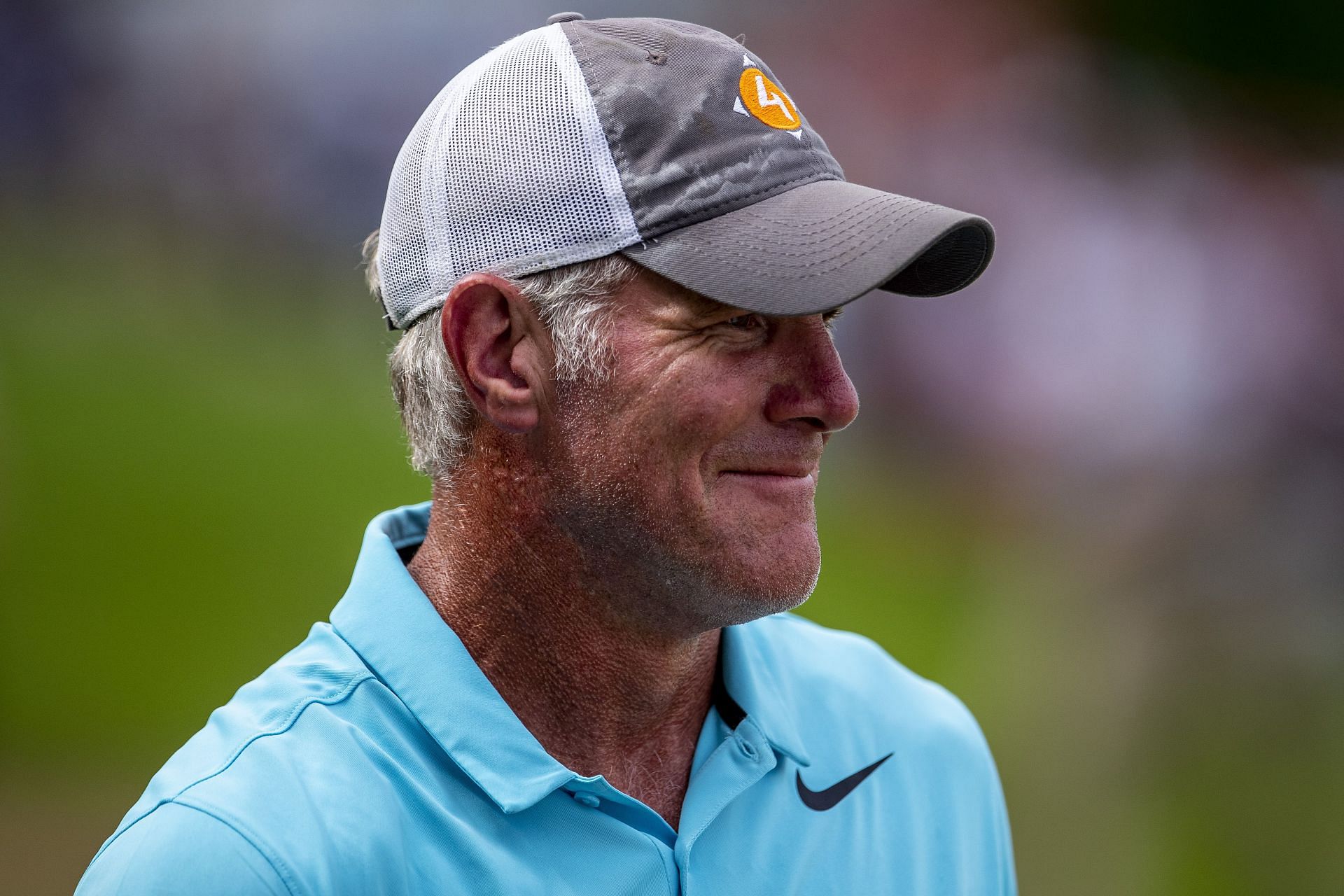 Former Green Bay Packer quarterback Brett Favre - Source: Getty