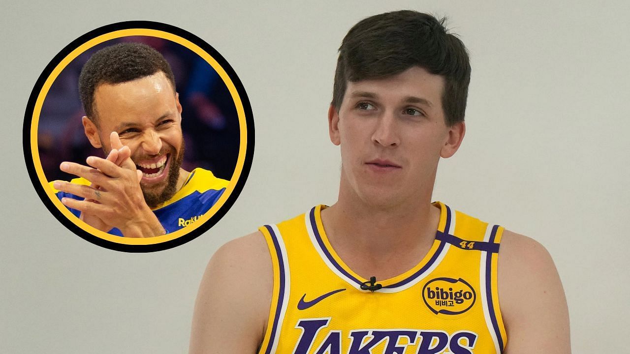 Fans react after Steph Curry seemingly mocks Lakers guard Austin Reaves (Image Credit: Imagn)