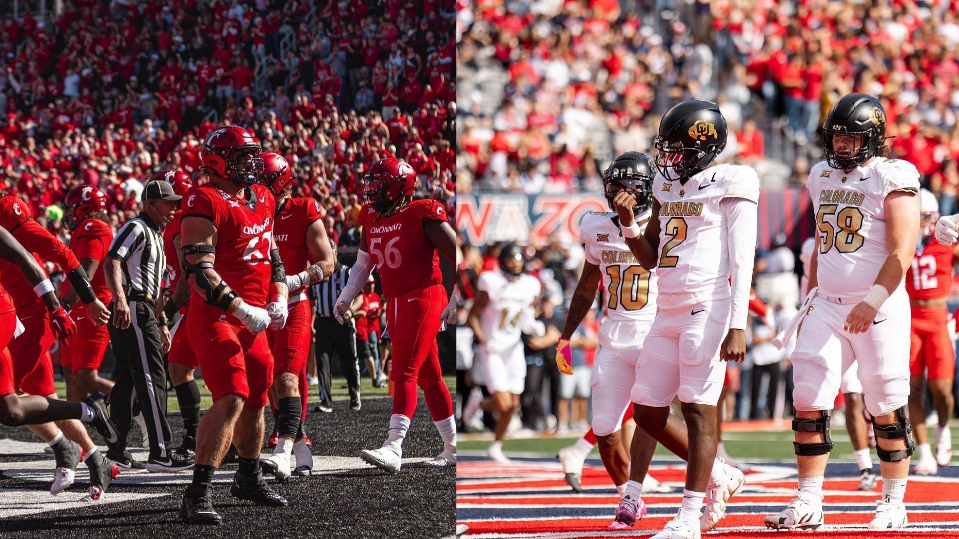 The Cincinnati &amp; Colorado teams (Cincinnati &amp; Colorado