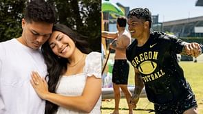 PHOTO: Dillon Gabriel’s fiancée dons unique outfit as Oregon secures 31-10 win against MI State
