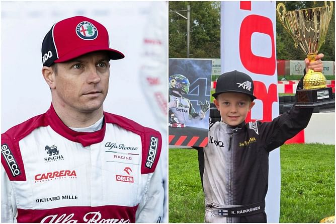 Kimi Raikkonen's son Robin Raikkonen becomes Swiss national karting champion