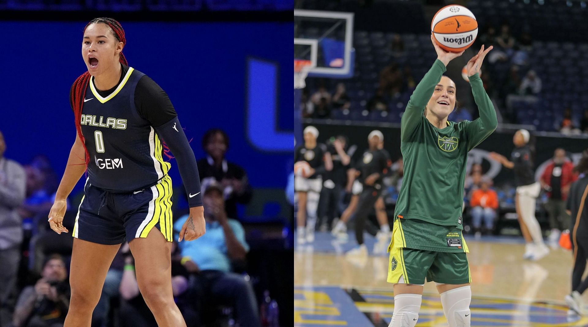 Satou Sabally drops 4 words to Nika Muhl edging out Cameron Brink for GQ&rsquo;s most stylish WNBA player (Images Credit: Getty)