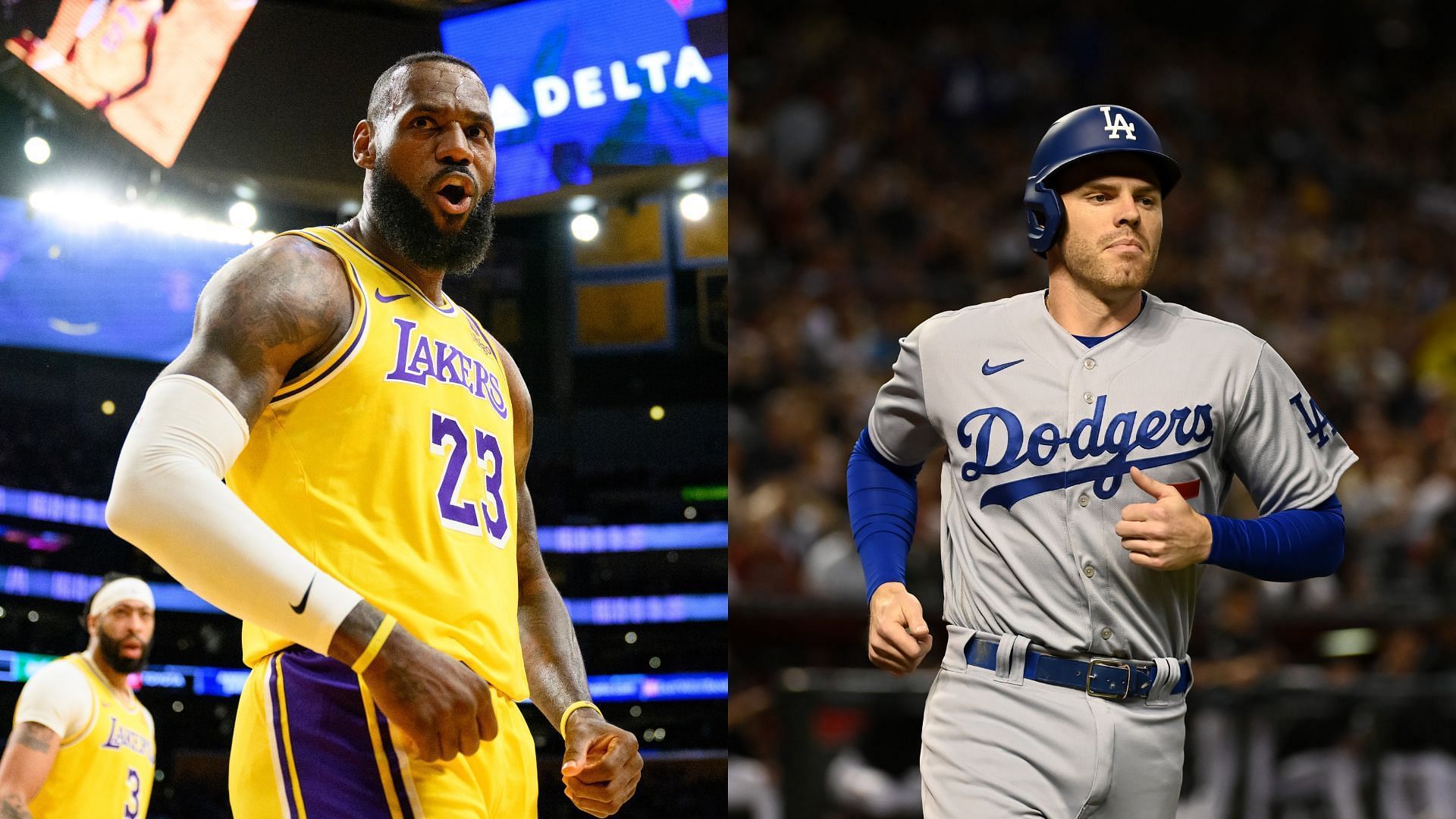 Fans chimed in after LeBron James shared his support for Dodgers slugger Freddie Freeman