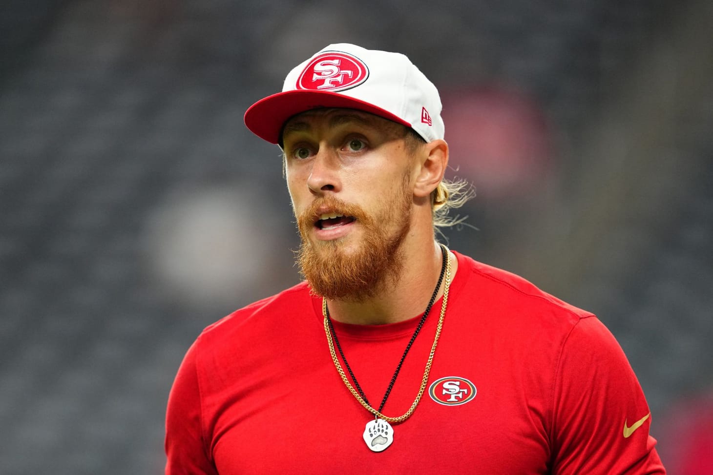 What is George Kittle's 40 time?