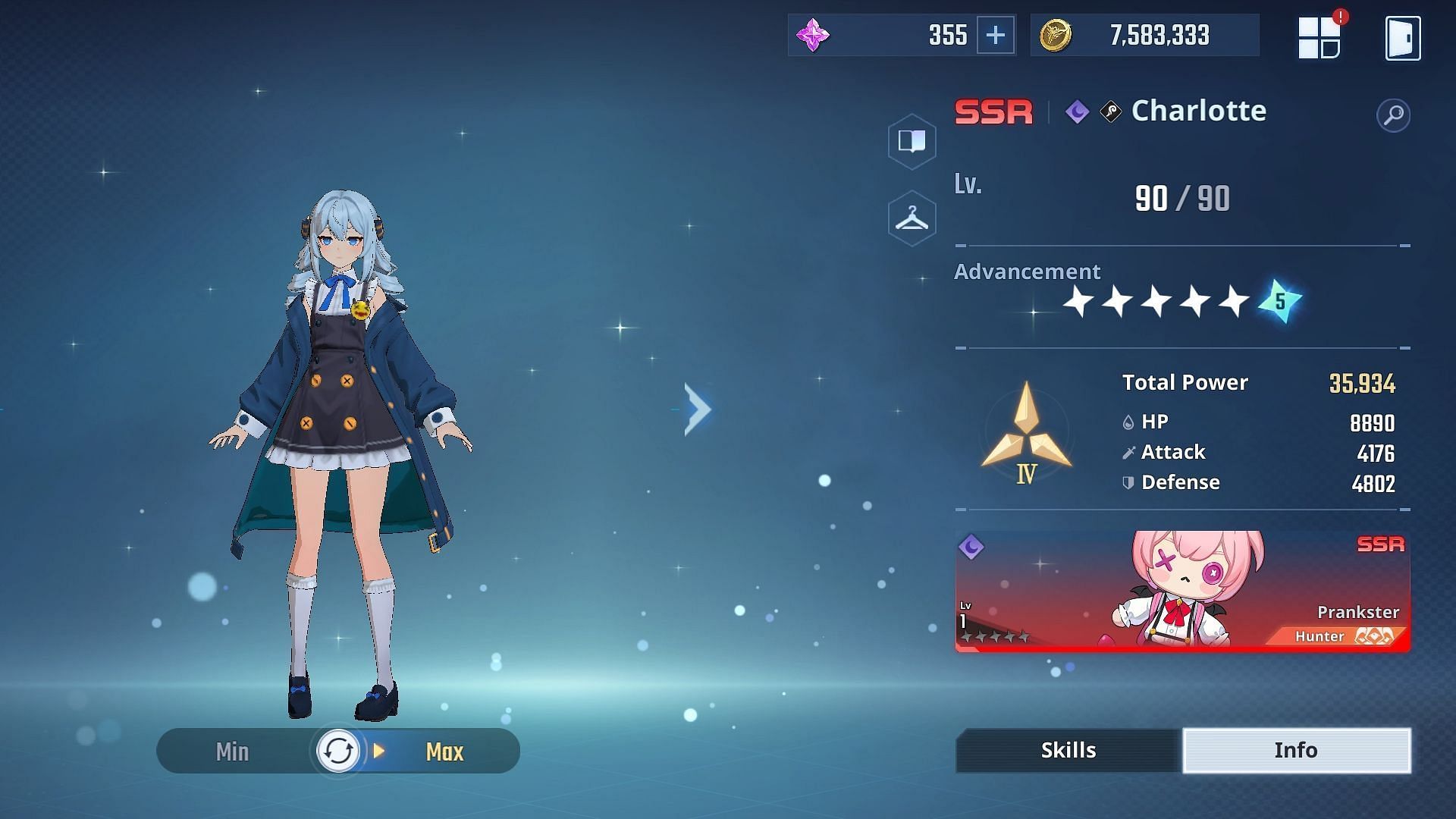 Charlotte in Solo Leveling Arise (Image via Netmarble)