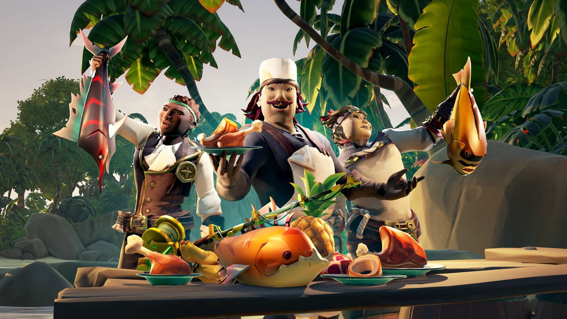 Ranking the best food items in Sea of Thieves