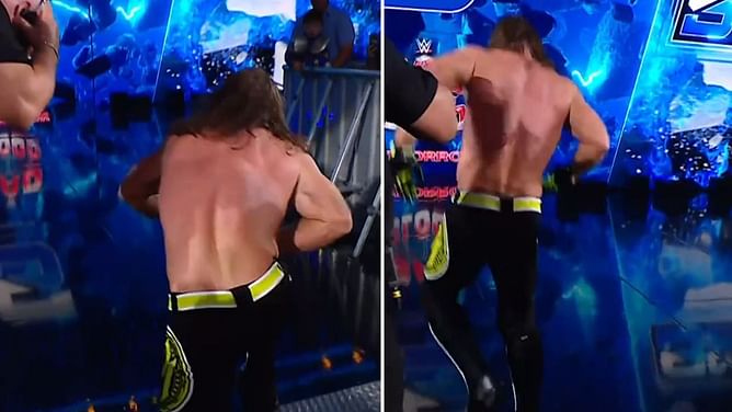 "Quitter" - AJ Styles insulted after his ankle was severely injured in his return match on WWE SmackDown