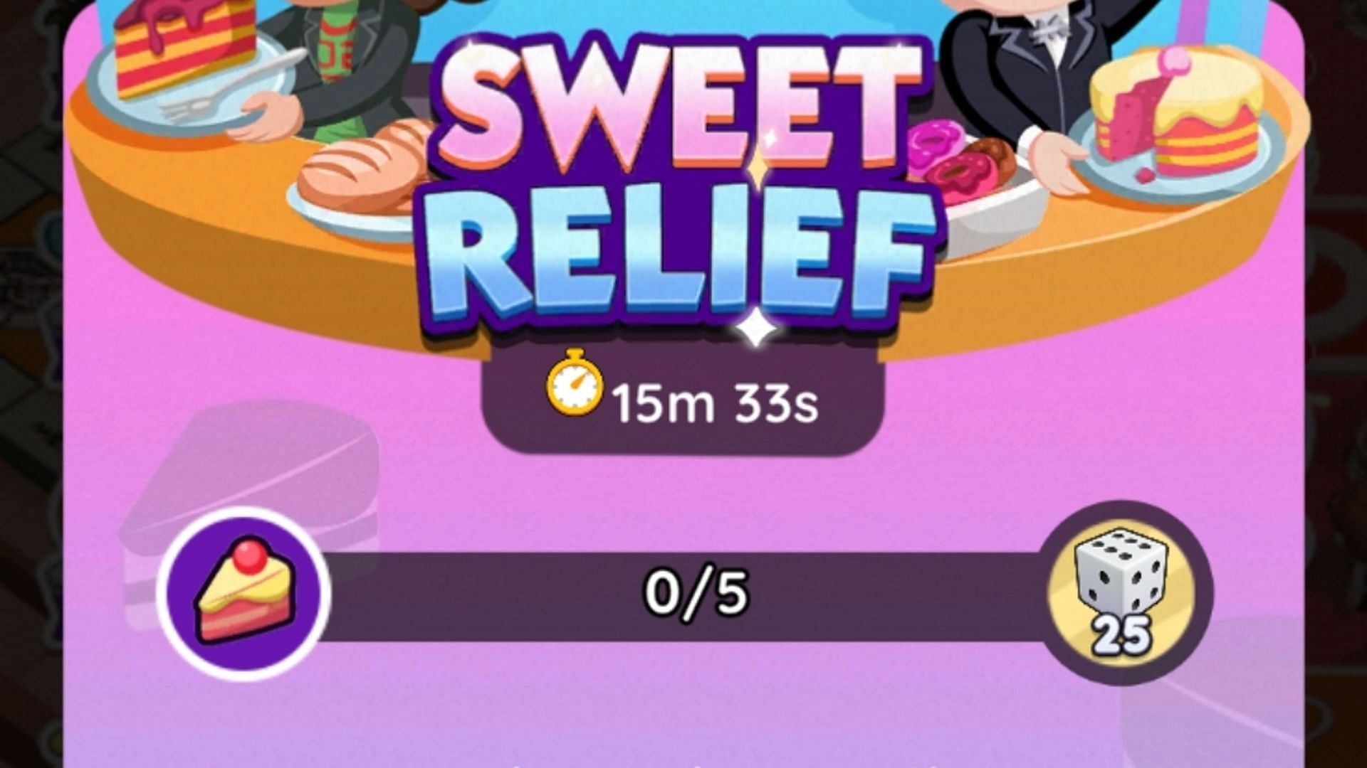Sweet Relief event arrived in Monopoly Go (Image via Scopely)
