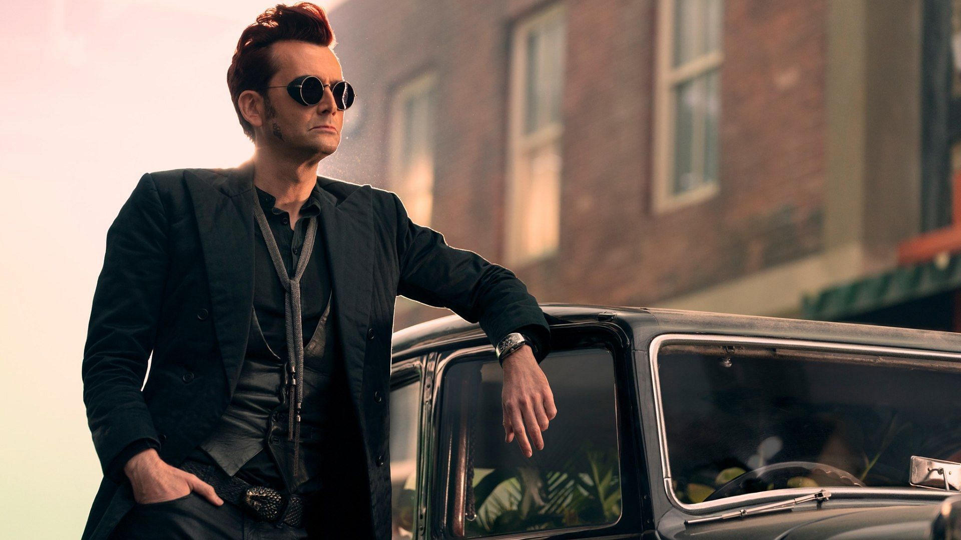 David Tennant stars as Crowley in Good Omens (Image via Facebook/@Good Omens)