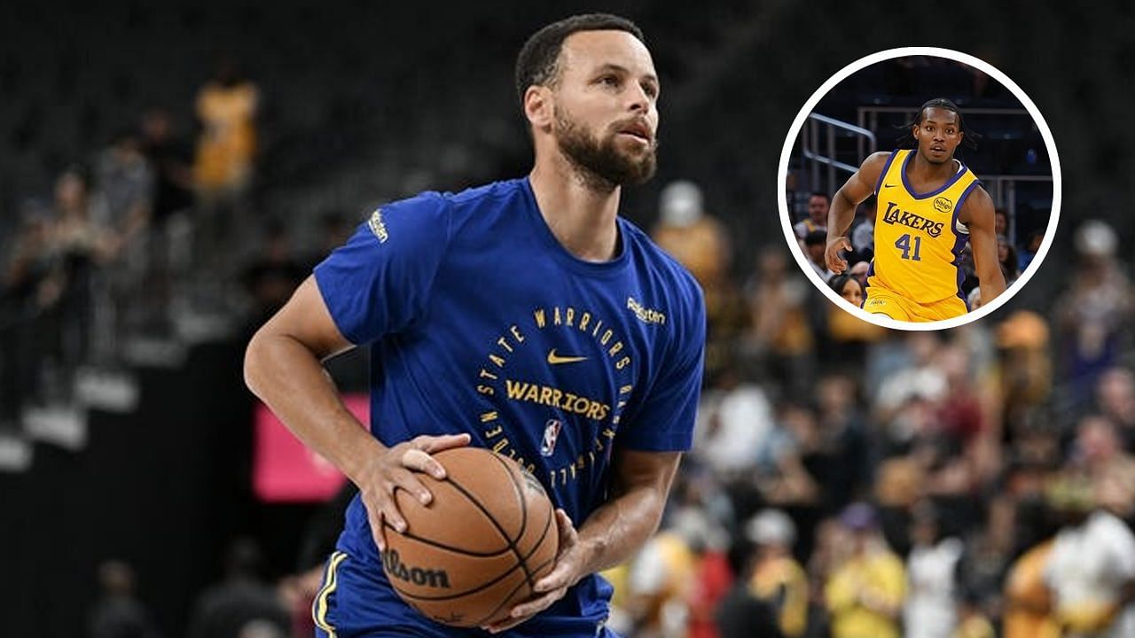 Four-time NBA champ Steph Curry reacts to Lakers signing Quincy Olivari for the 2024-25 season (Image credit: Imagn)