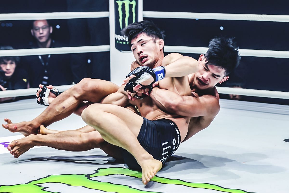 Yuya Wakamatsu and Danny Kingad - Photo by ONE Championship