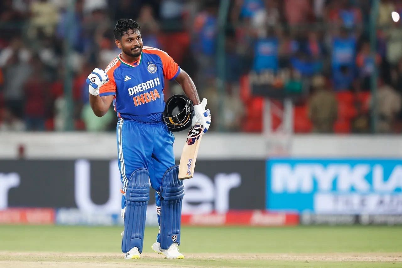 Sanju Samson smashed a blazing century in the third T20I against Bangladesh. [P/C: BCCI]