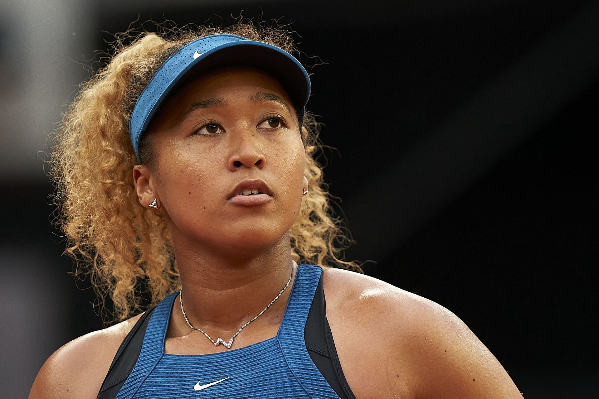 Naomi Osaka pictured at a tournament [Source: Getty]