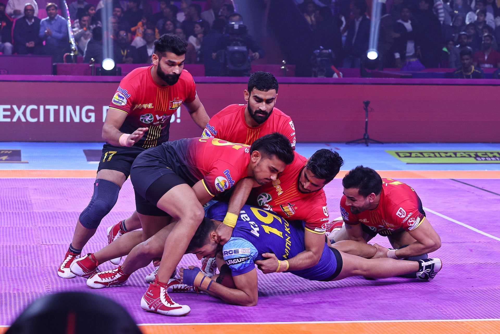 Bengal Warriors And Benguluru Bulls Pro Kabaddi League Match  In Jaipur - Source: Getty