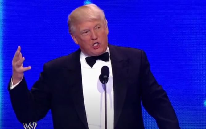 BREAKING: Donald Trump uses WWE legend's theme song for his latest campaign
