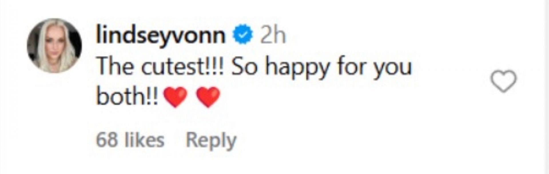 Vonn&#039;s comment