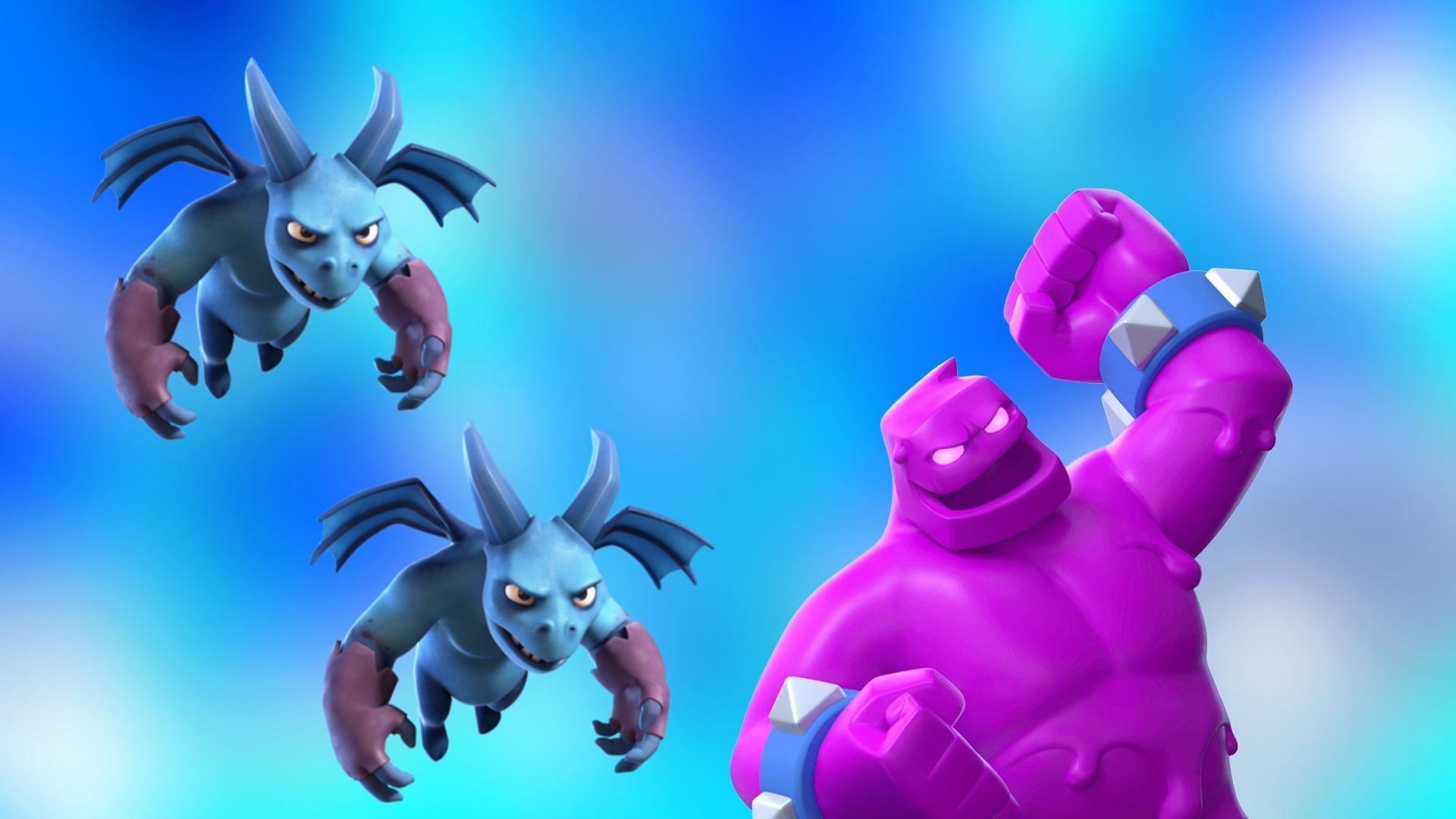 Use air and ground troops to counter Super Knight (Image via Supercell)